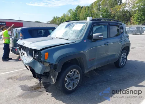 2016 Jeep Renegade Trailhawk from USA, damaged, VIN ZACCJBCTXGPD87706